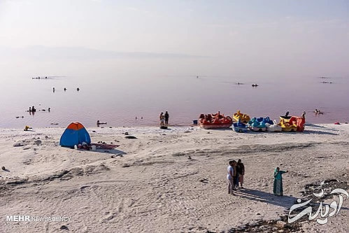 گردشگری کرونایی در دریاچه ارومیه